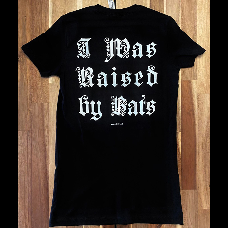 Raised By Bats Women's Shirt - 2XL - Click Image to Close