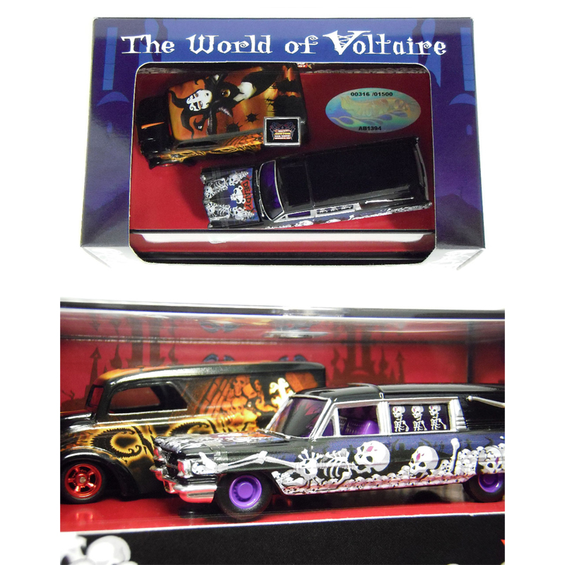 The World of Voltaire - Hot Wheels 2007 Custom Car Show Osaka Japan official set - Click Image to Close